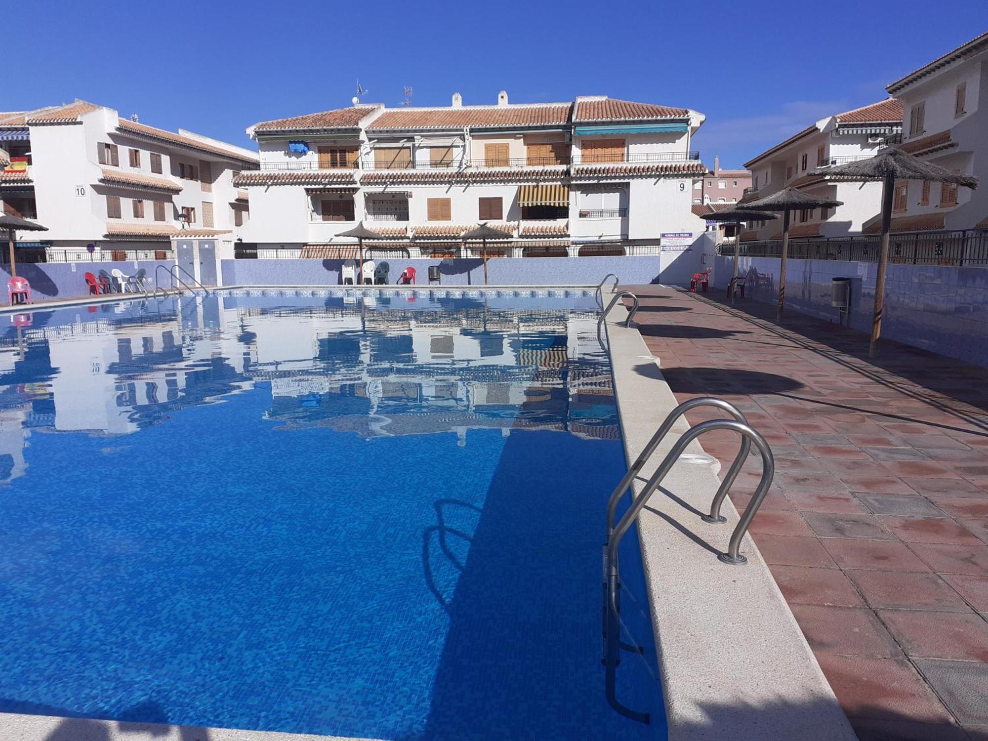 Vacaciones En Playa Del Tamarit Apartment Santa Pola Bagian luar foto